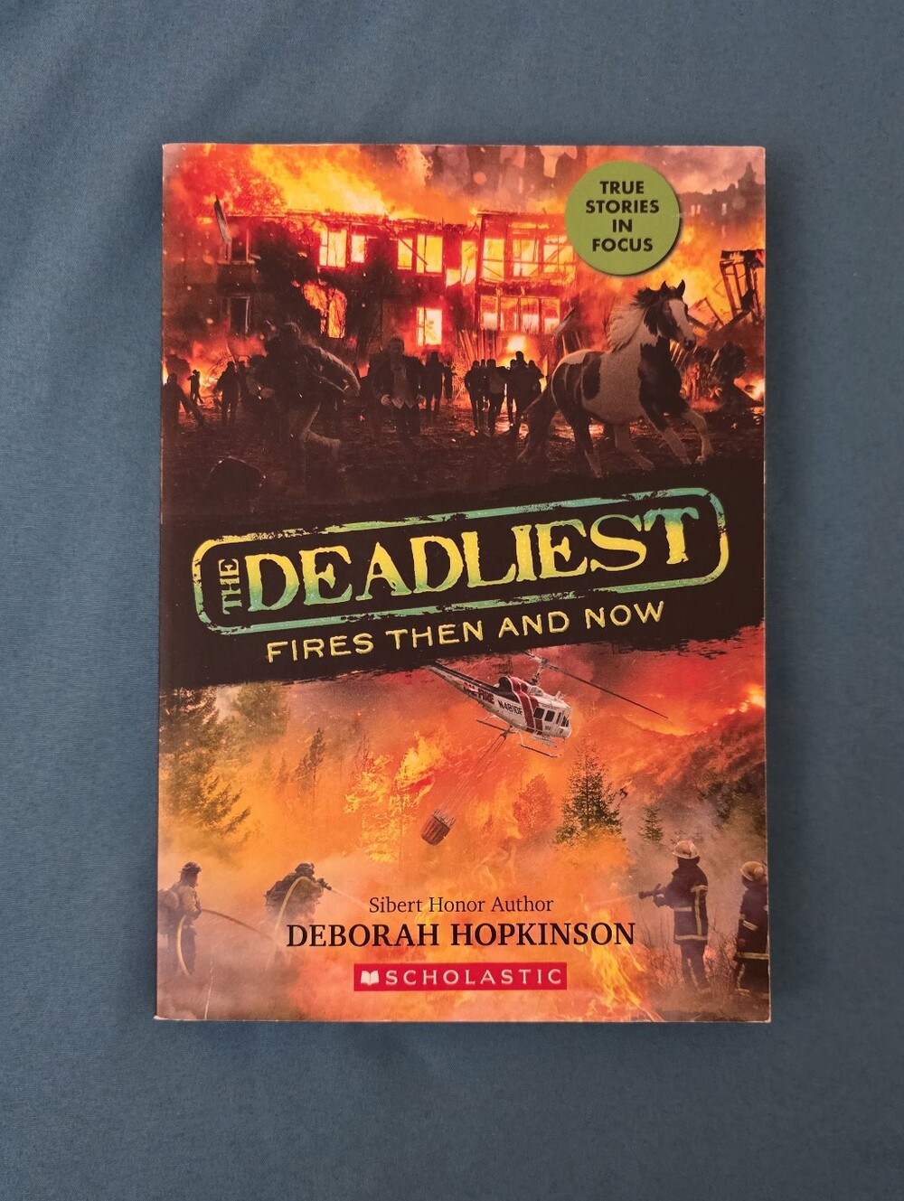 NWOT The Deadliest Fires Then And Now Book By Deborah Hopkinson